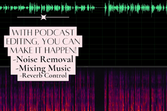 edit and remove background noise from your podcast