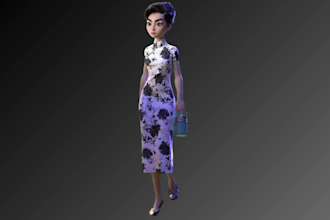 3d character 3d stylized character 3d character design 3d rigging 3d animation