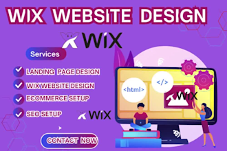 build wix property management website, vacation rental website, hotel booking