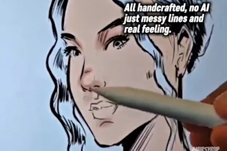 draw custom comic style portraits and comic cover art