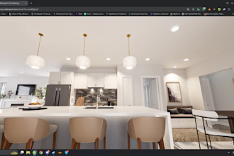 create a 360 tour, panorama walkthrough of 3d renderings for VR