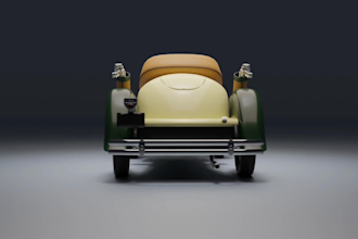 do a realistic 3d modeling and environment designing for you