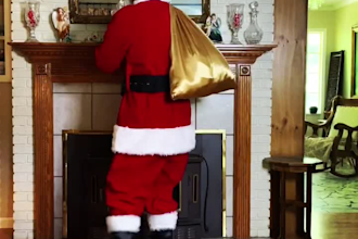 record your voiceover or narration as santa claus