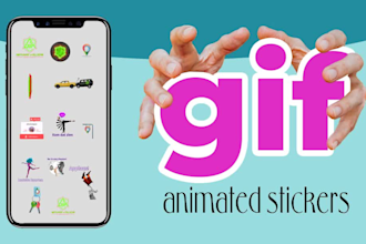 make animated gifs, emojis and sticker for your instagram