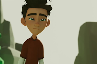 create unique 3d character animation 3d commercial animation 3d animated video