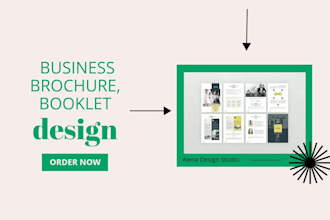 design business brochure, booklet