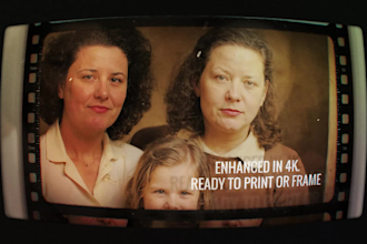 restore your old photo, stylize it, and bring it to life