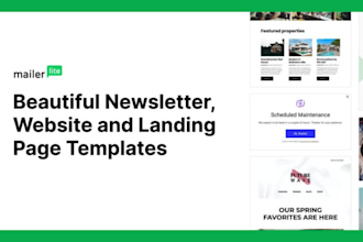 setup mailerlite domain automations landing page integration mailerlite