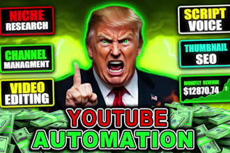make high quality automated videos for your  youtube cash cow channel