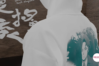 do 3d rotating clothing tshirt hoodie animation mockup video