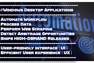 automate web, web scraping, desktop, with c sharp winforms