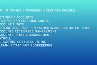 expert accounting, financial statements and bookkeeping services