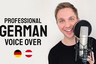 be your german male voice over deutscher sprecher