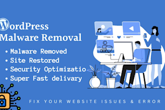 recover and removed virus from hacked wordpress website
