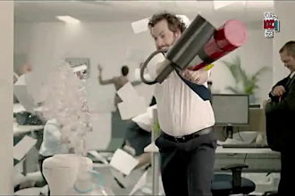 do this funny office commercial short ads video in 12 hrs