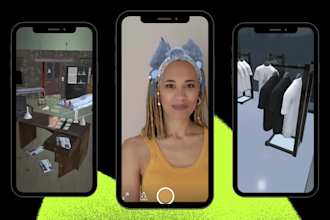 create a tiktok, or snapchat filter