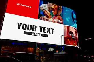add your content on piccadilly circus billboard in london