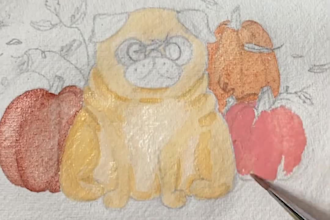do a human or pet illustration from photo, not ai