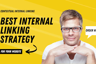 do contextual internal linking for your website