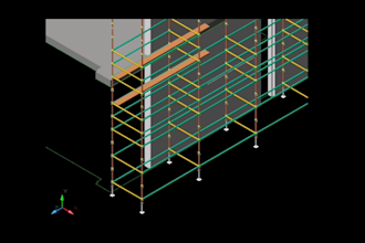 create professional scaffolding design and drafting drawings