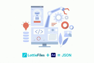 do lottie json svg animation rive animated gif for website mobile app animation