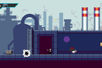 make you a game in game maker or unity