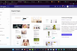 build shopify website with gempages, shogun, zipify, pagefly