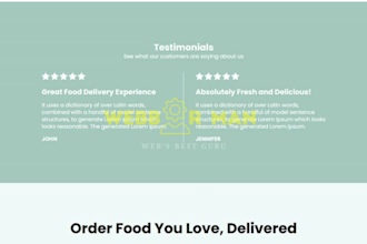 restaurant website restaurant leads delivery app delivery website