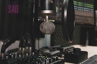 record professional american male voice over