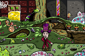 create pixel art characters with animation