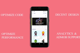 make an android app in java or kotlin
