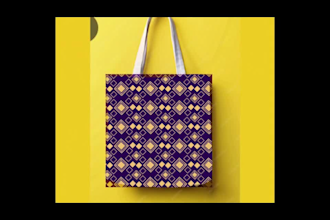 do custom seamless repeatable  floral pattern fabric trendy