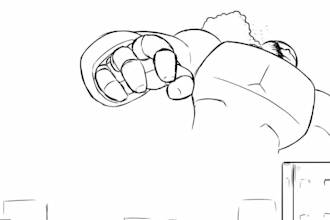 do 2d line art animation frame by frame animation, 2d hand drawn  2d traditional