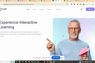 create wordpress lms website educational website online course kajabi website
