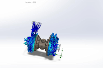 design 3d models, perform fea, cfd