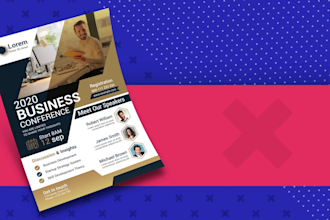design amazing business, real estate flyer and marketing materials