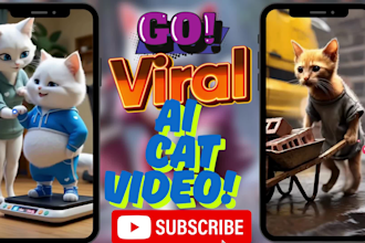 create viral ai cat video ai pet ai dog marvel stories ai animal fusion video
