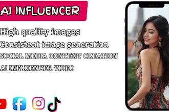 do realistic ai influencer model for instagram fa
