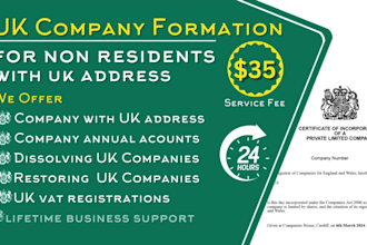 uk ltd company formation in 24 hours with uk address