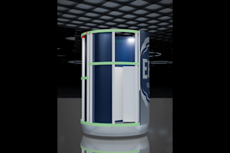 design exhibition stands in 3d, stand, stand, kiosk