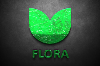 design a trendy 3d business logo
