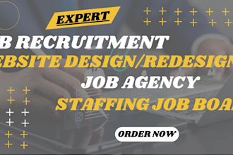 design or redesign your recruitment job board website