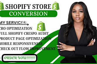 do shopify cro audit to increase conversion rate and boost store sales
