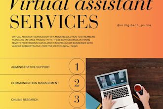 do data entry web research all admin related work