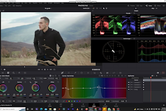 teach you editing, color grading, vfx in davinci resolve