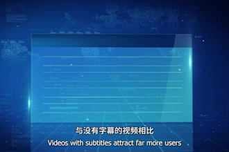 add subtitles in english or chinese video