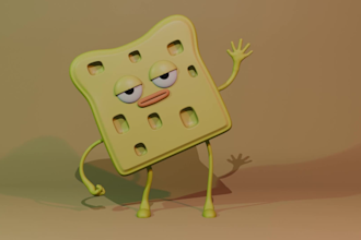 make animations using blender