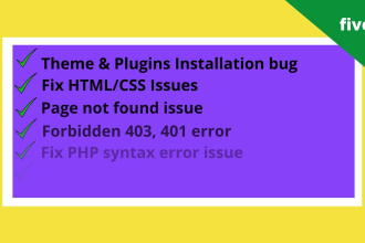 fix wordpress or woocommerce issues, critical errors or bugs