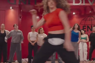 create a tiktok dance music video group dance hip hop dance on your songs