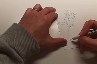create traditional comics and cartoons in my style